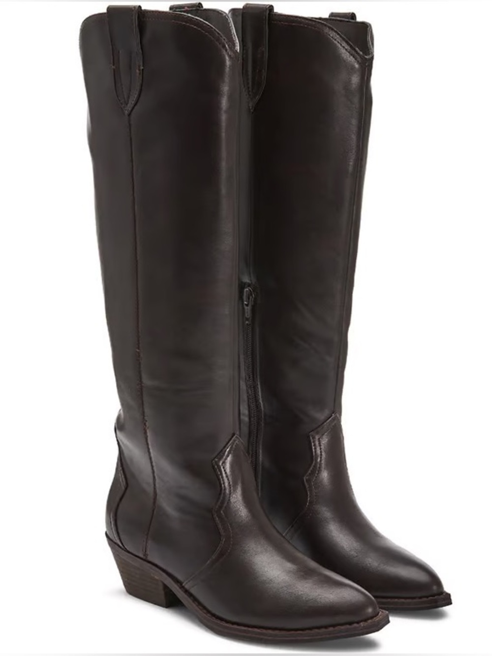 New in Box Women's Kit Knee High Boot Dolce Vita Dark Brown Smooth size 6